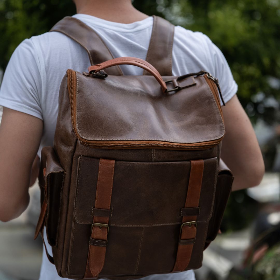 The Heritage Explorer Backpack Brown