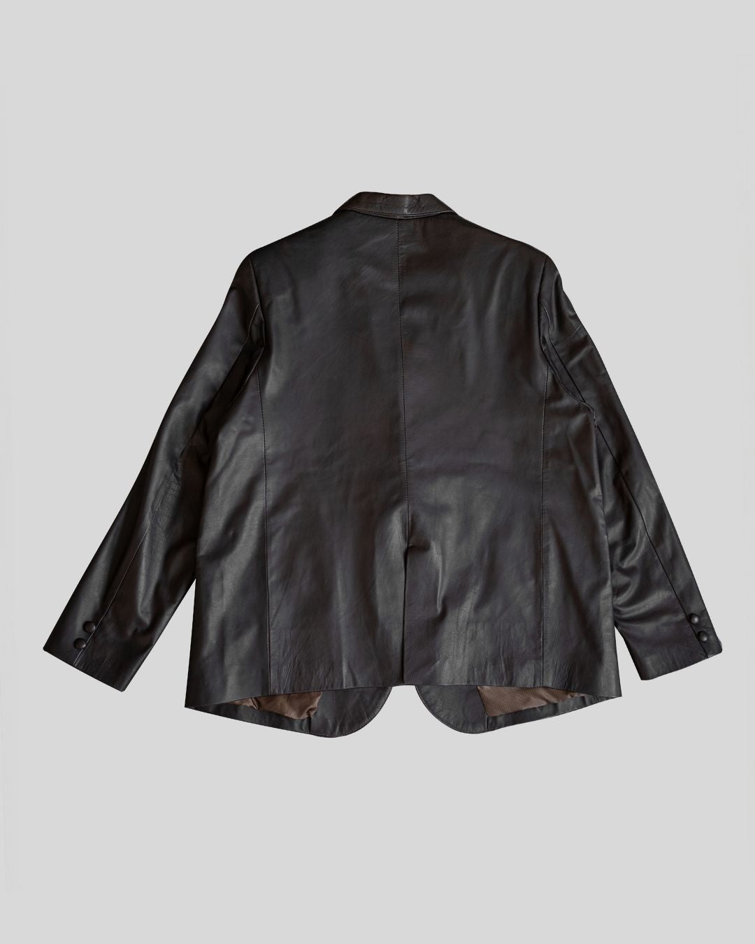 Business leather jacket