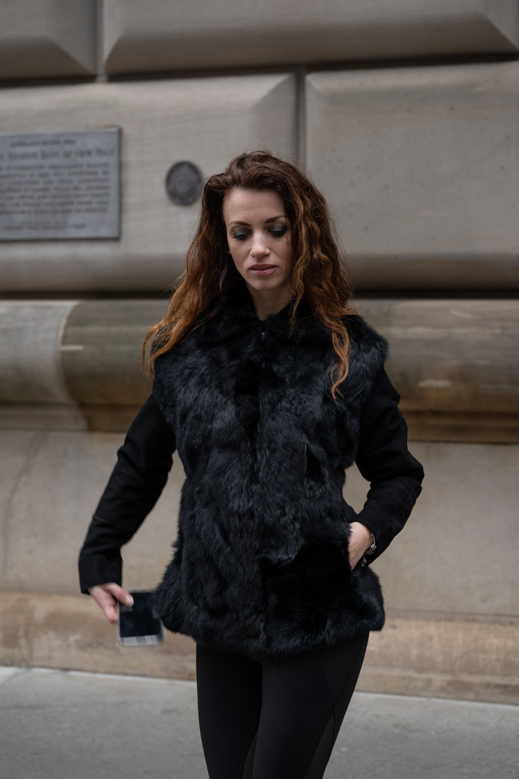 Rabbit Leather Jacket