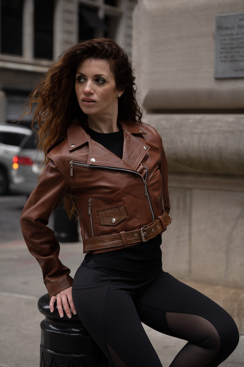 Caramel Leather Jacket