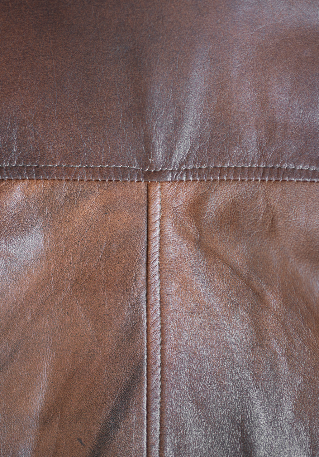 100% Leather Oversized Bomber Jacket