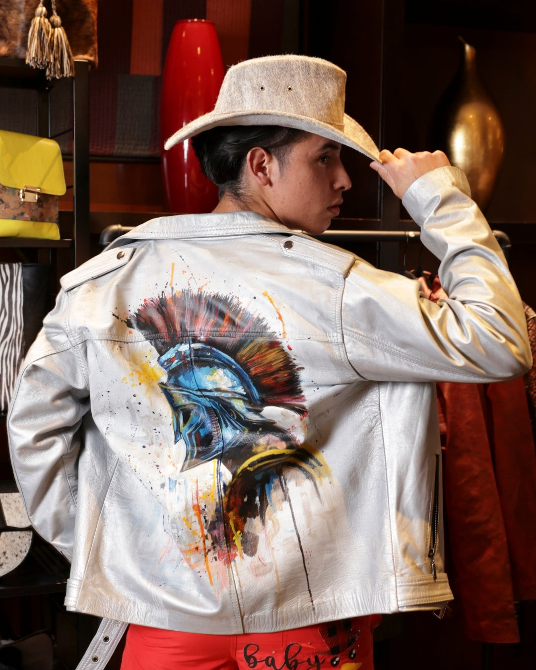 Silver Art jacket